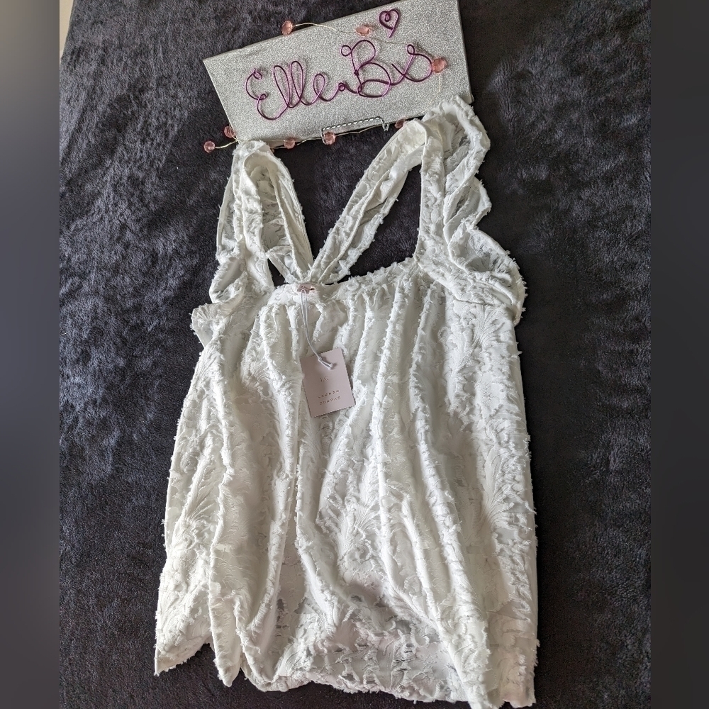 Lauren Conrad Ruffle Top - Picture 2 of 12